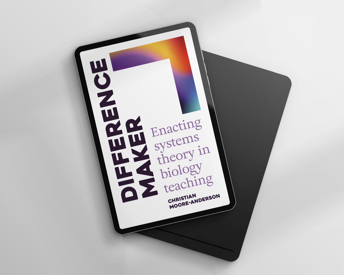 🥳Coming autumn 2024🥳 🟢A fresh look at learning, understanding, cognition and communication according to systems theory. 🟢How systems theory & variation theory are entwined. 🟢Exactly how I enact the ideas. 🟢An appendix of over 40 diagrams and how I've taught them.