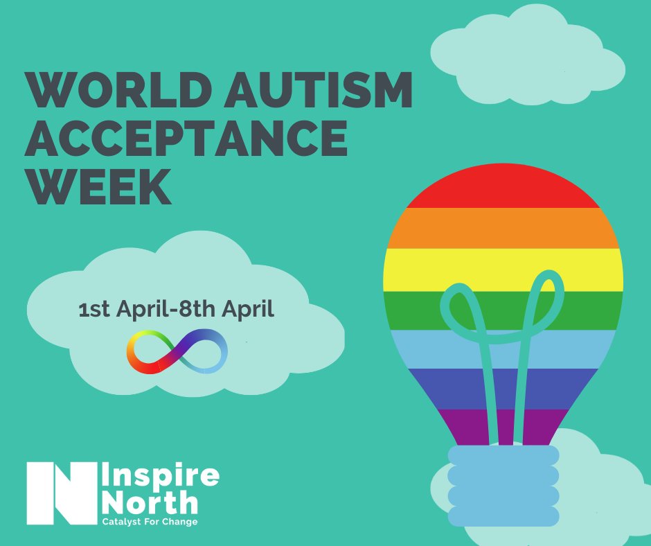 For World Autism Acceptance Day this year we have heard from our CEO, @RuthKettle1 about the importance of increasing understanding and acceptance of people with autism and fostering worldwide support. You can read full piece here: inspirenorth.co.uk/news/world-aut… #AutismAwareness