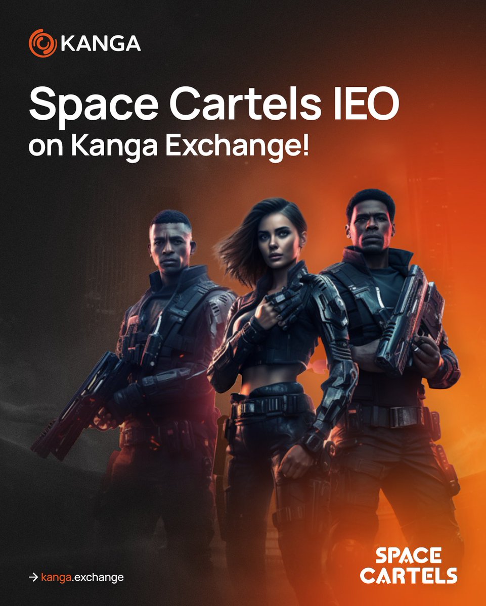 📣 Get ready for a thrilling turn-based adventure making it's debut on Kanga Launchpad! We are pleased to present a hot sci-fi game out of Poland: @SpaceCartels 📅 IEO Date: Wednesday, April 10th 2024 💎 Round: public Stay tuned!