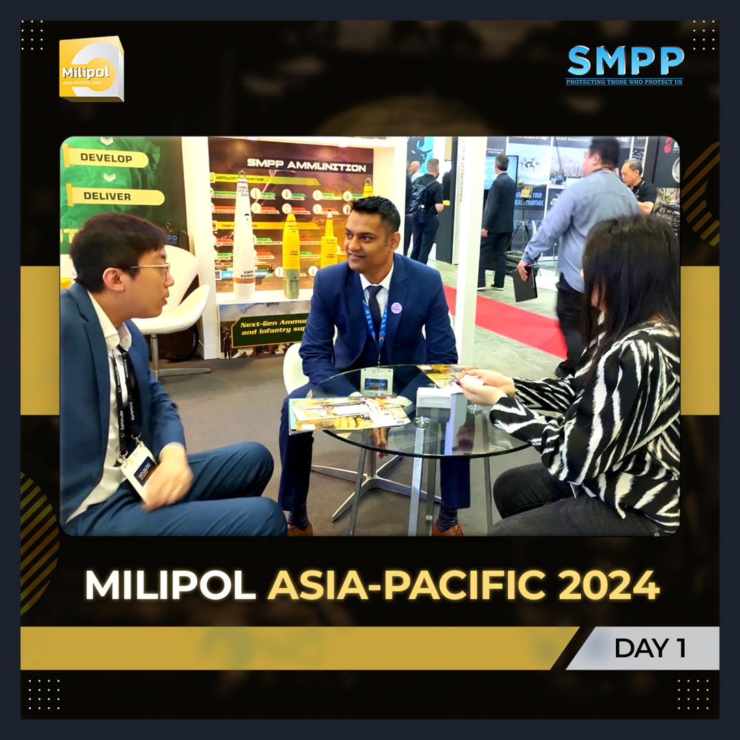 SMPPDEFENSE's tweet image. Day 1 at MILIPOL Asia-Pacefic 2024: Captured some amazing moments at the SMPP booth! From engaging discussions to impressive demonstrations, it&apos;s been an electrifying start. 
Stay tuned for more updates! 
#MILIPOL2024 #SMPP #SecurityInnovation @milipolasiapac