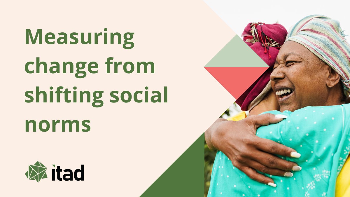 Shifting social norms to achieve development outcomes holds strong appeal. 💫 Yet defining norms and measuring change is notably challenging. 👉 We share tools for effective and affordable solutions: bit.ly/49oYsq1 #SocialNorms #SDGs #GlobalDev #Eval #WomensHealth