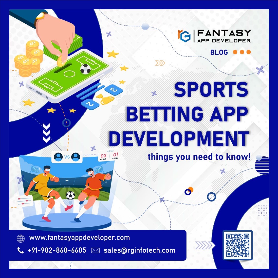 FantasyAppDev's tweet photo. Wanna know more about #Sports #Betting #AppDevelopment?🤔

If so, click here: https://t.co/w51qwma8mH 🌐

or #Contact our #experts to unlock the ultimate #SportsBetting experience at +91-9828686605 📞

#fantasyappdeveloper #fantasySports #India #BettingApp #appdeveloper #getdemo https://t.co/xQBg9IPUuc