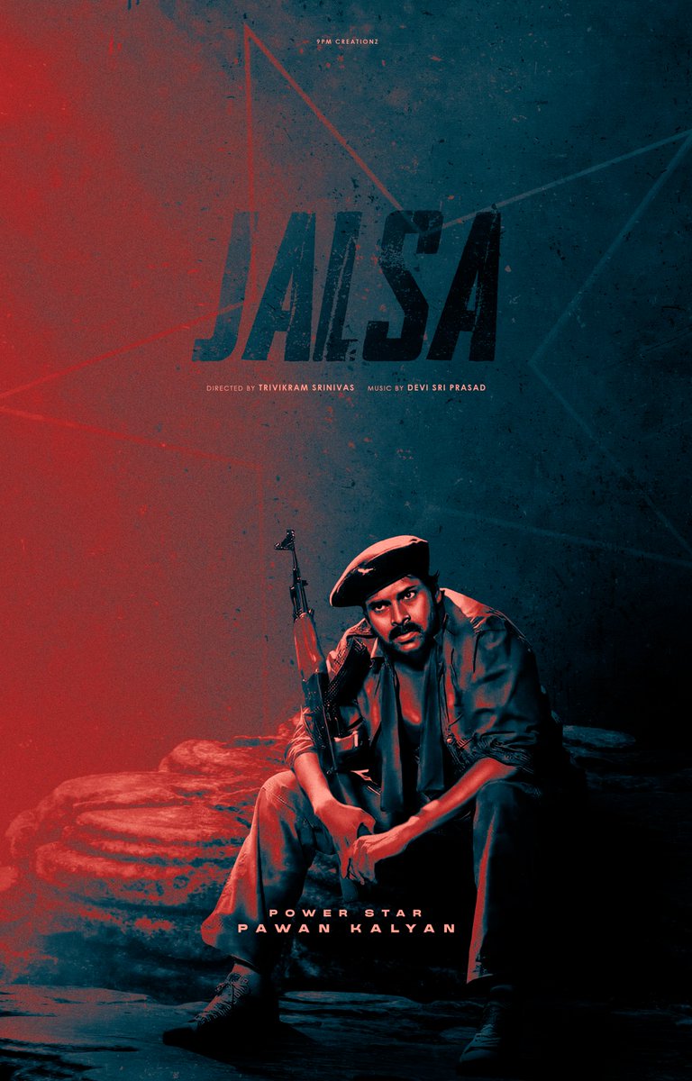 MPrakashhh9's tweet photo. Jalsa [2008]
Alternative Poster Design
.
.
.
#16YearsOfJalsa #pawankalyan https://t.co/aoLLKmRBYJ