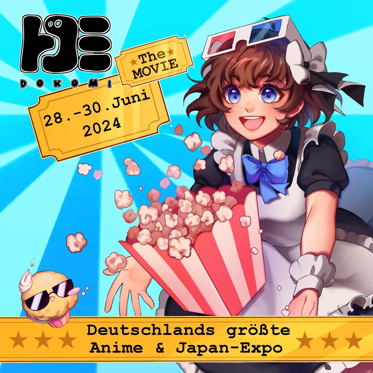 In Kooperation mit der <a href="/DoKomi/">DoKomi</a> sind wir für die erste Streaming-Area der Messe verantwortlich und nun könnt ihr euch bewerben! 😍
Wir haben 5 Plätze zur Verfügung  die wir  jeweils mit 2h Slots belegen.
Bewerbt euch hier:
➡️ ins.deals/Dokomi-Streama… ⬅️
