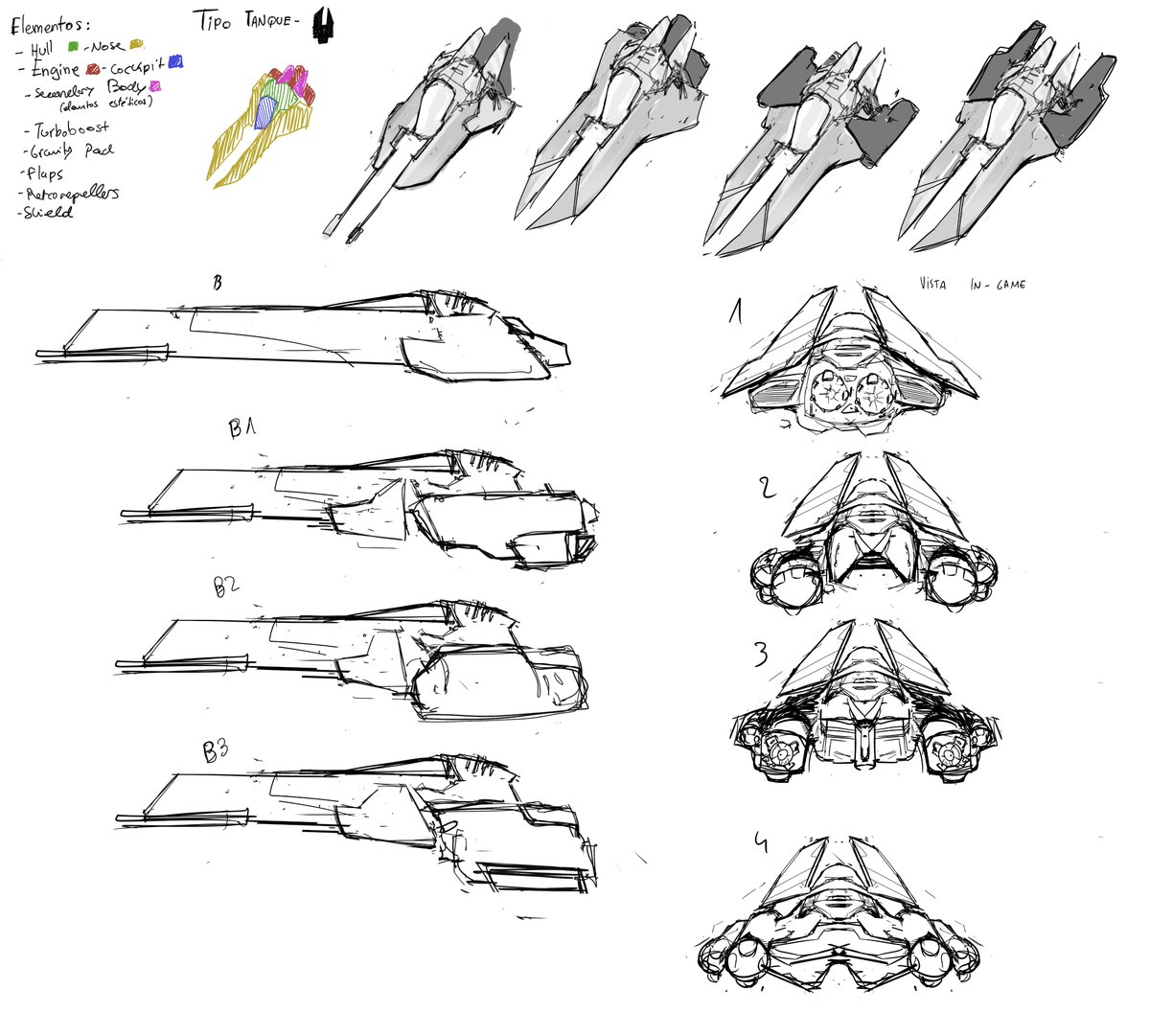 Every epic ship in Racerloop began as a sketch From a few lines on paper to the sleek racers zipping through every turn on the track🏎️💨 #RacerloopOrigins