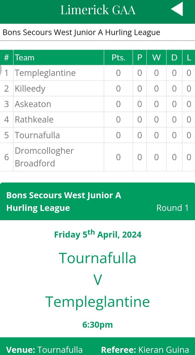 First League game of the year for our Junior team against our near neighbours this coming Friday, your support would be greatly appreciated.