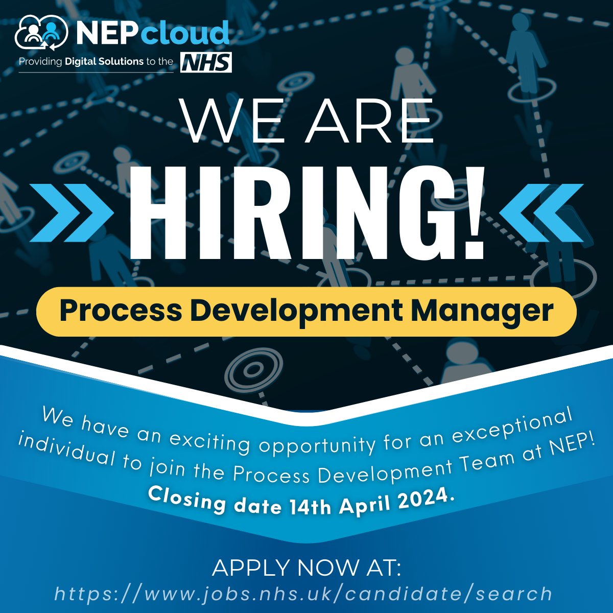 🌟 Join Our Team! - SECONDMENT🌟 Led by the Managing Director, our PDM team is dedicated to the day-to-day management, maintenance, and development of NEP Cloud solutions. Find out more, or apply now 💼 - jobs.nhs.uk/candidate/joba…