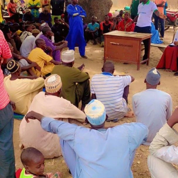 A cross section of farmers receiving training from our team in preparation for the 2024 wet season farming!

#farmonwheels 
#farming
#agriculture