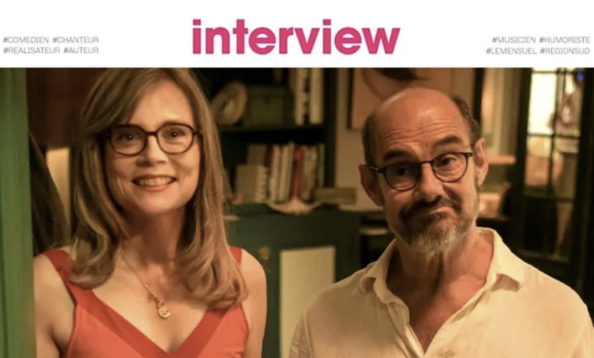 🎤 Bernard Campan, Julia Faure et Wilfried Méance en interview pour le film « Et plus si affinités » !

👉 le-mensuel.com/bernard-campan…

📲 Ne ratez plus aucun évènement grâce à l'#application #LeMensuel
✅ linktr.ee/le_mensuel_mag…

#mensuel #mensueladdict #actu #local #presse #culture