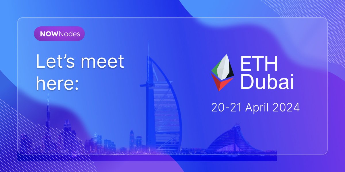 ⚡️Get ready for the most electrifying blockchain gathering of the season: we're jetting off to the ❤️ of innovation, Dubai. 20-21 April: Be part of the movement ➡️ @ETHDubaiConf Connect with us there! Schedule your exclusive meeting with our team leaders: