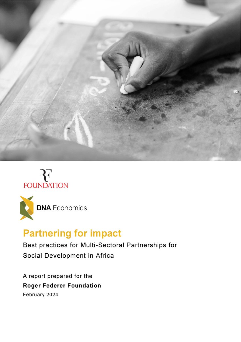 Our paper by @DNAEcon “Best Practices for Multi-Sectoral Partnerships for Social Development in Africa” 🤝 aims to assist stakeholders in the government, business & non-profit sectors collaborate effectively to come up with successful funding strategies. 🔗bit.ly/rffmultisector…