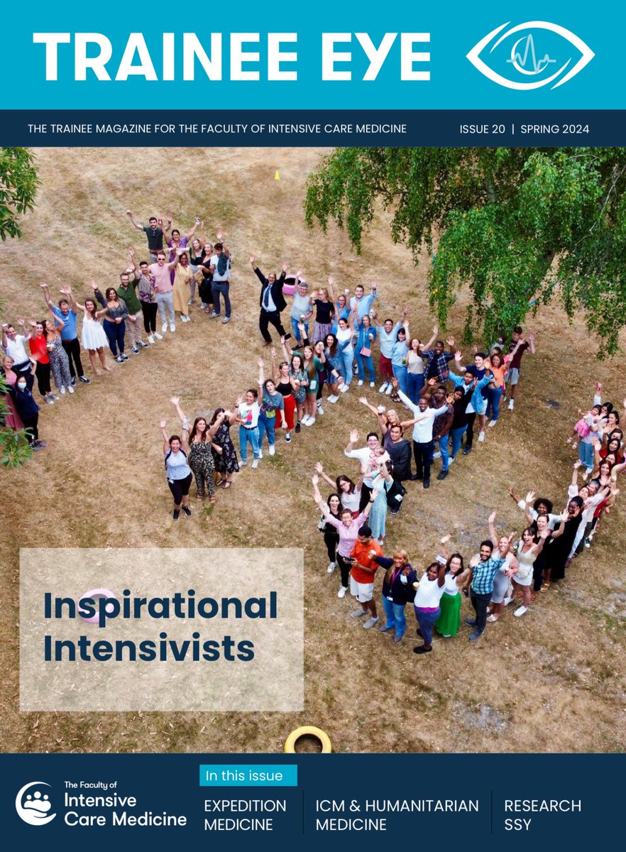 🗞️ Spring edition of @FICMNews Trainee Eye 🙌 Hear about Inspirational Intensivists 📣 Updates from StR committee & upcoming events 📝@Rosieworrall @SpaceDocSindu @k_amusa @acumpstey @frantait85 @fraserwaterson @taquadahab @scoutfrench @MitoExplorer ficm.ac.uk/trainee-eye