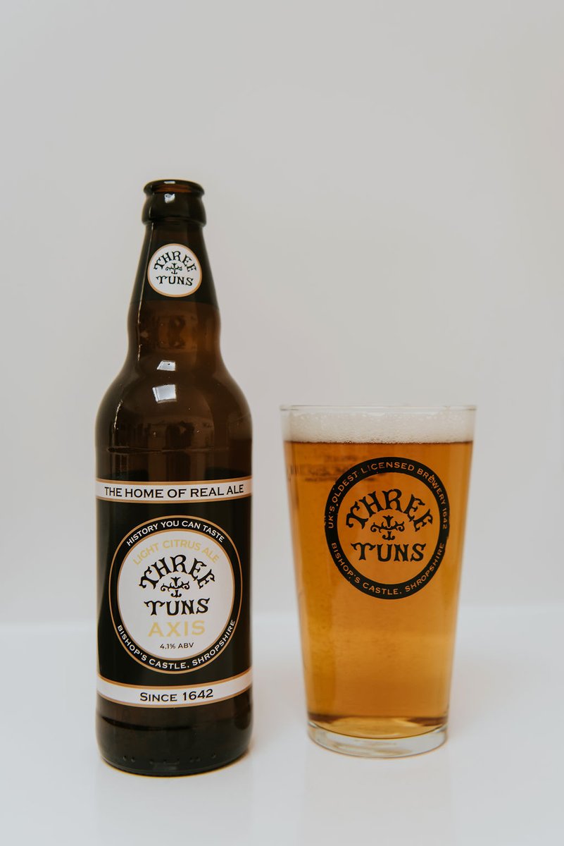 Ale of the month | AXIS Our spring special is here and for those who have already tried the light citrus ale, we are loving your feedback. Buy a case - threetunsbrewery.co.uk/products/axis-…