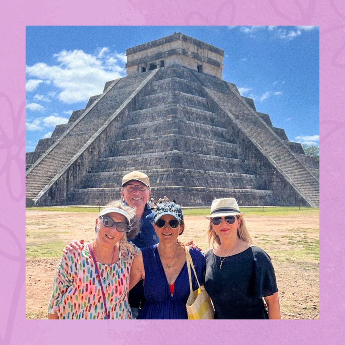 #throwback to the Mayan ruins in Mexico. It was amazing to be surrounded by the history of another culture and a testament to building something so long ago which can still stand strong now! #mielmusic #mayanadventure #historyisallaround #friends #travelling #mexico