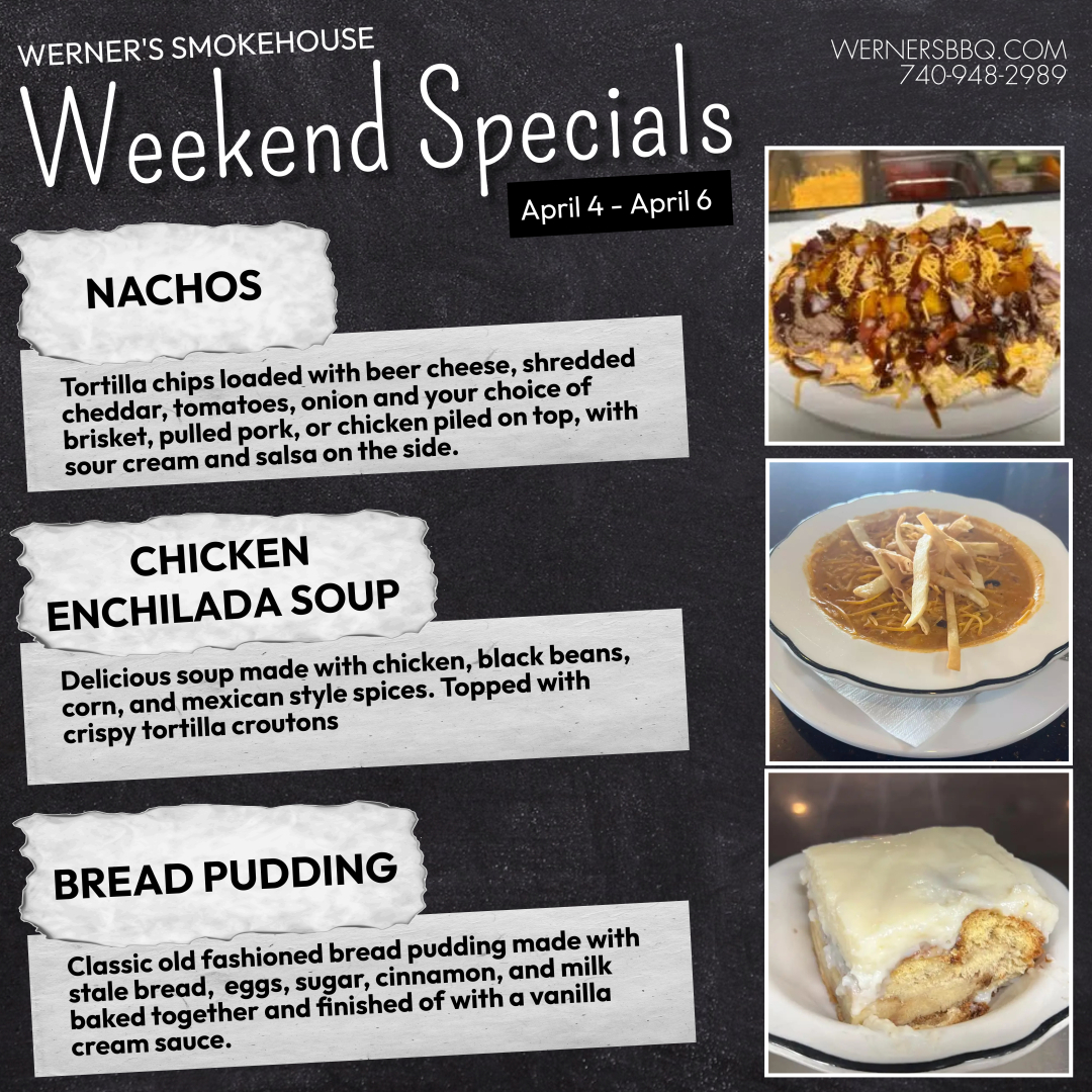 We look forward to seeing you this weekend!