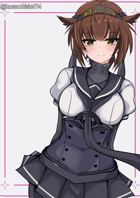 初月くん進水日、改二も楽しみ#艦これ #初月 