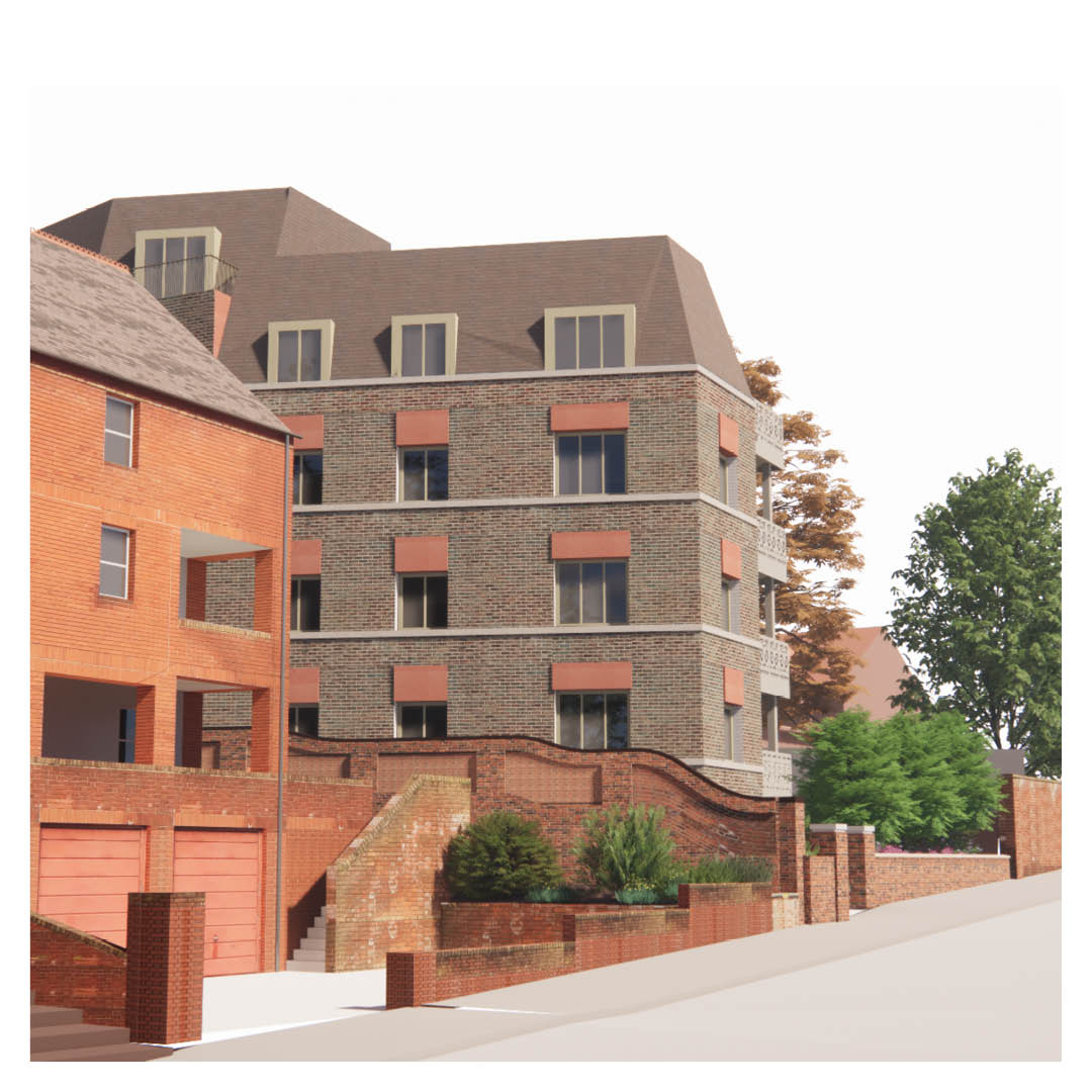 Delighted that our project for NW3 Community Land Trust on a challenging site in Hampstead has been granted planning permission. On to the next phase to deliver the 14 home scheme,50% of which are affordable 🎉 @CIHhousing @CommLandTrusts @localitynews @CoopHousingUK