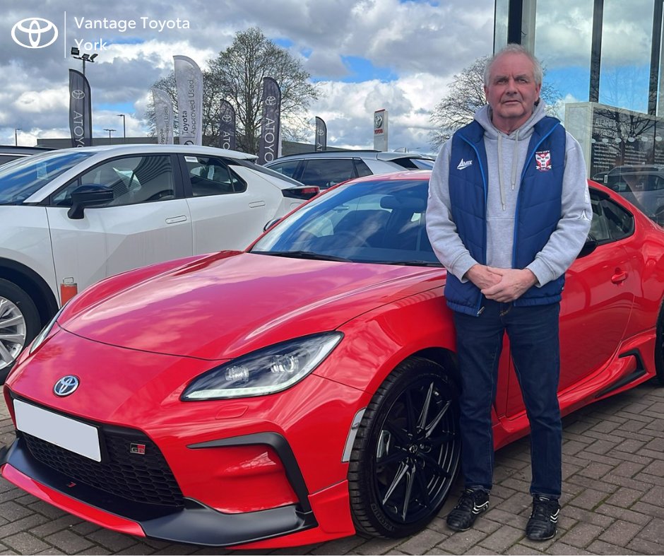 Congratulations to Anthony on his latest Toyota sports car, a GR86 from Toyota York🚗

Wishing you many years of happy motoring!

#toyotayork #gr86 #newcar