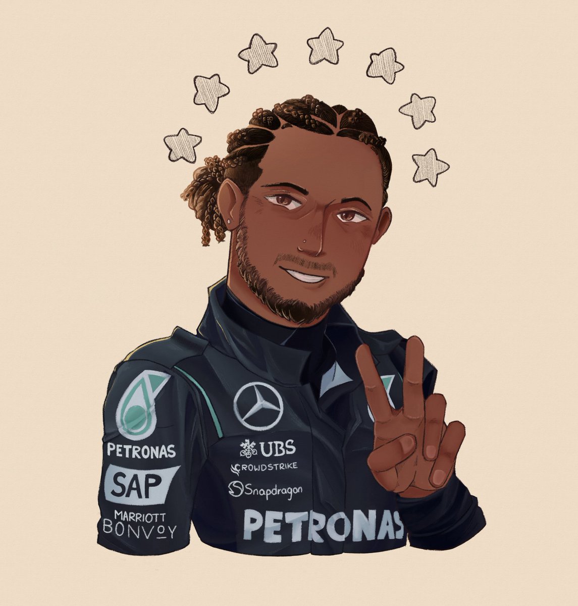 F1: Almave maker and part-time F1 driver #f1art