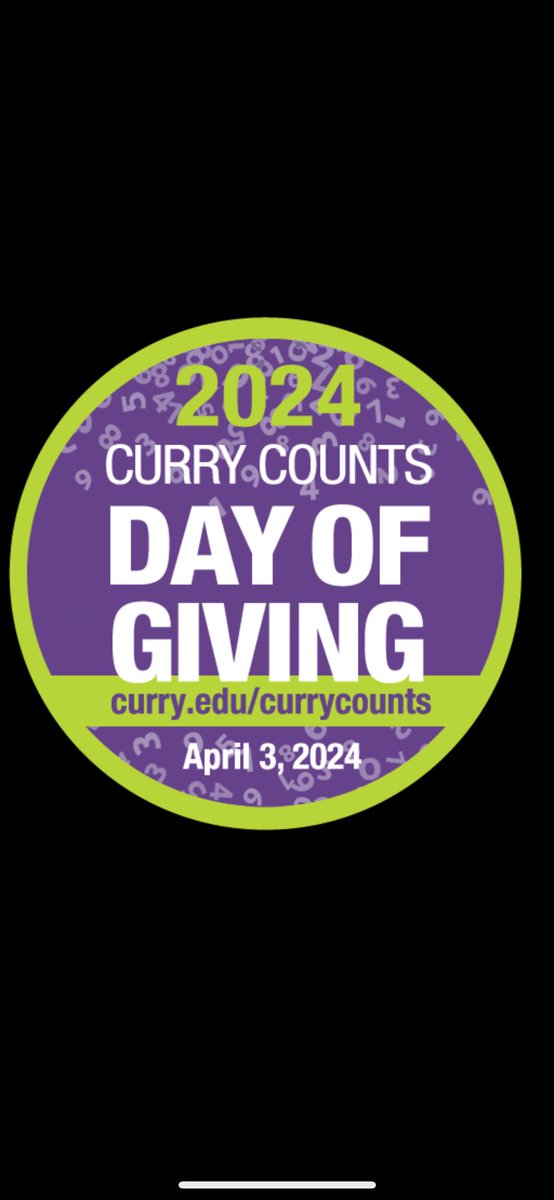 Please support your Colonels today! Every dollar counts. YOU can make a difference. #currypride #bleedpurple. Please click this link: curry.edu/currycounts