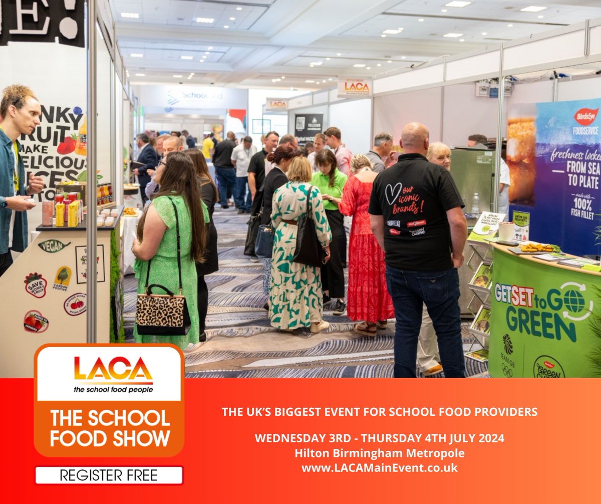 With over 160 exhibitors, The School Food Show offers solutions for food and beverage products, cashless payment, nutrition software, and more. Register now to attend for free. eventdata.uk/Forms/Form.asp…