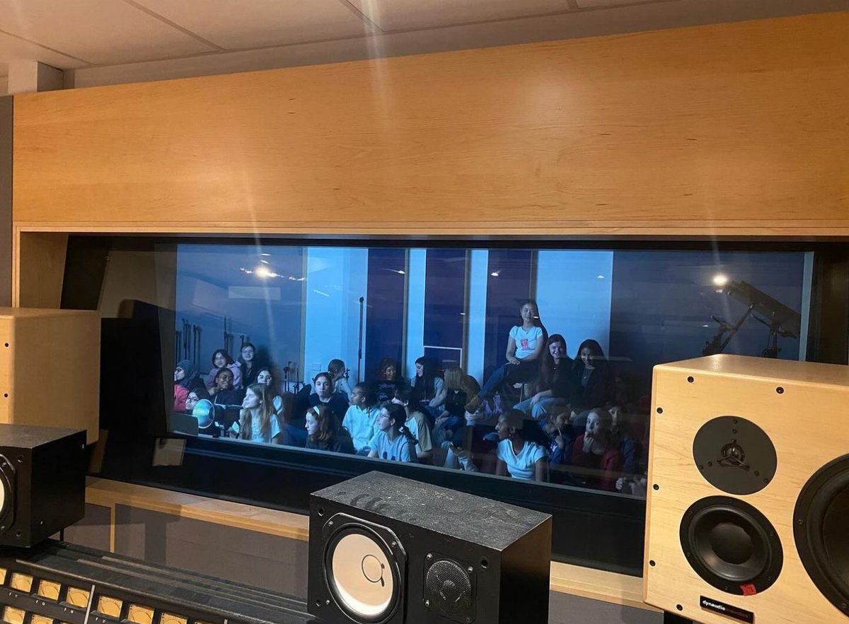A couple of weeks ago, our City girls in the arts trips took place! Year 9 students visited the @SAEinstituteUK for a day of music production, game design, and more. After mixing their own tracks, they listened to enriching talks about music, animation and game design industries.