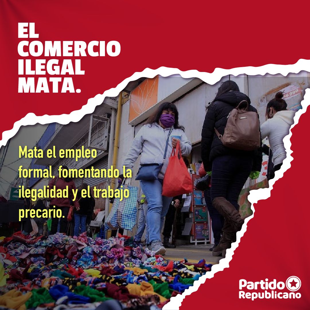 #ComercioIlegalMata basta de Delincuencia y comercio Ilegal @PRChile