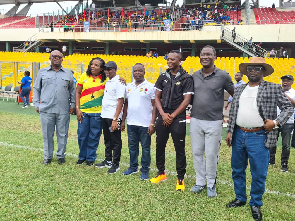 Chief Director of the Ministry of Food and Agriculture, Mr Paul Siameh participated in the official opening of this year's Civil Service Games celebration.