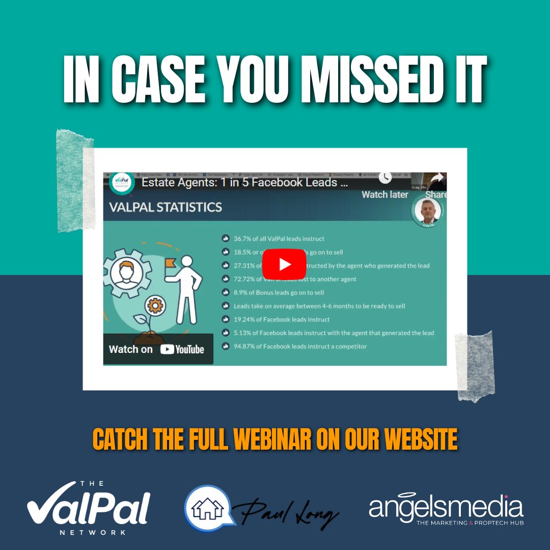 Gain insights from industry leaders on supercharging your lead generation efforts, filling your pipeline with consistent opportunities, and outshining your competitors. 💯 Catch the full session on our website now! 👉 valpal.co.uk/vlog/free-webi… #ValPal #Webinar #FreeWebinar