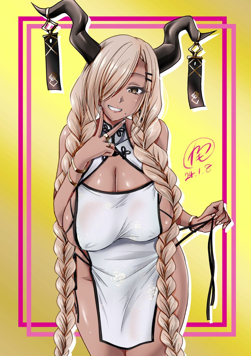 ギャルを描いて食っていきたい…アメスクも着せるよ…
 #欲望はぜんぶ口に出したほうが仕事につながる 