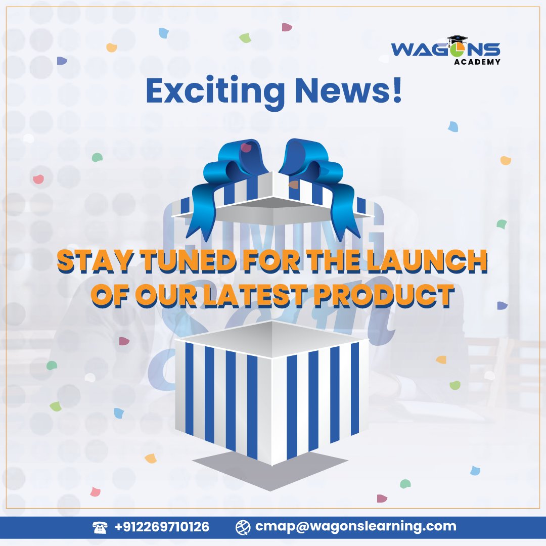 WagonsLearning's tweet image. Countdown begins now! 🚀 Stay tuned for our latest launch release!
#teaser #wagonslearning #release