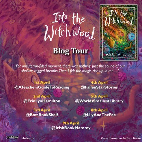 BotsBookShelf (@botsbook) on Twitter photo Thank you so much to <a href="/OBrienPress/">The O'Brien Press</a> for including me in the blog tour for Into The Witchwood by <a href="/meabhmcdonnell/">Méabh McDonnell</a>!
It’s a fast-paced, Middle Grade fantasy for 8+.
Read more at: botsbookshelf.com/into-the-witch… Thank you so much to <a href="/OBrienPress/">The O'Brien Press</a> for including me in the blog tour for Into The Witchwood by <a href="/meabhmcdonnell/">Méabh McDonnell</a>!
It’s a fast-paced, Middle Grade fantasy for 8+.
Read more at: botsbookshelf.com/into-the-witch…