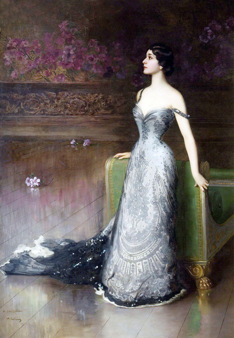 Lina Cavalieri by Vittorio Corcos ,1903