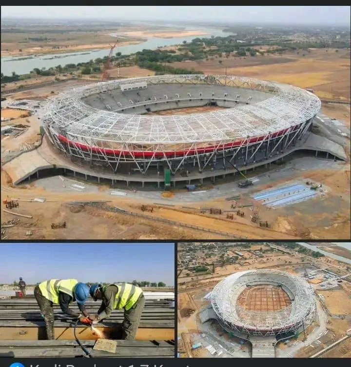 Florydangoma520's tweet image. Le président Moïse katumbi travail en silence 🤫
Un nouveau stade de 50.000 place en pleine construction