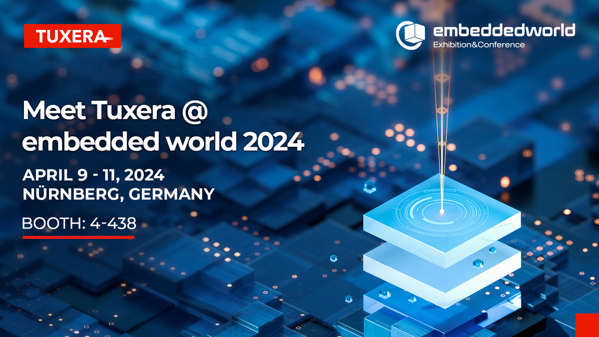 #ew24 is next week & we couldn't be more excited! #embeddedworld
#EmbeddedTech #IoT #EmbeddedSystems #EmbeddedDevelopment #IoTDevices #EdgeComputing #Sensors #EmbeddedDesign #EmbeddedWorld #FlashMemory #FlashStorage #TCPIP #Ethernet #MACSec #IPSec #FileSystems #StorageManagement