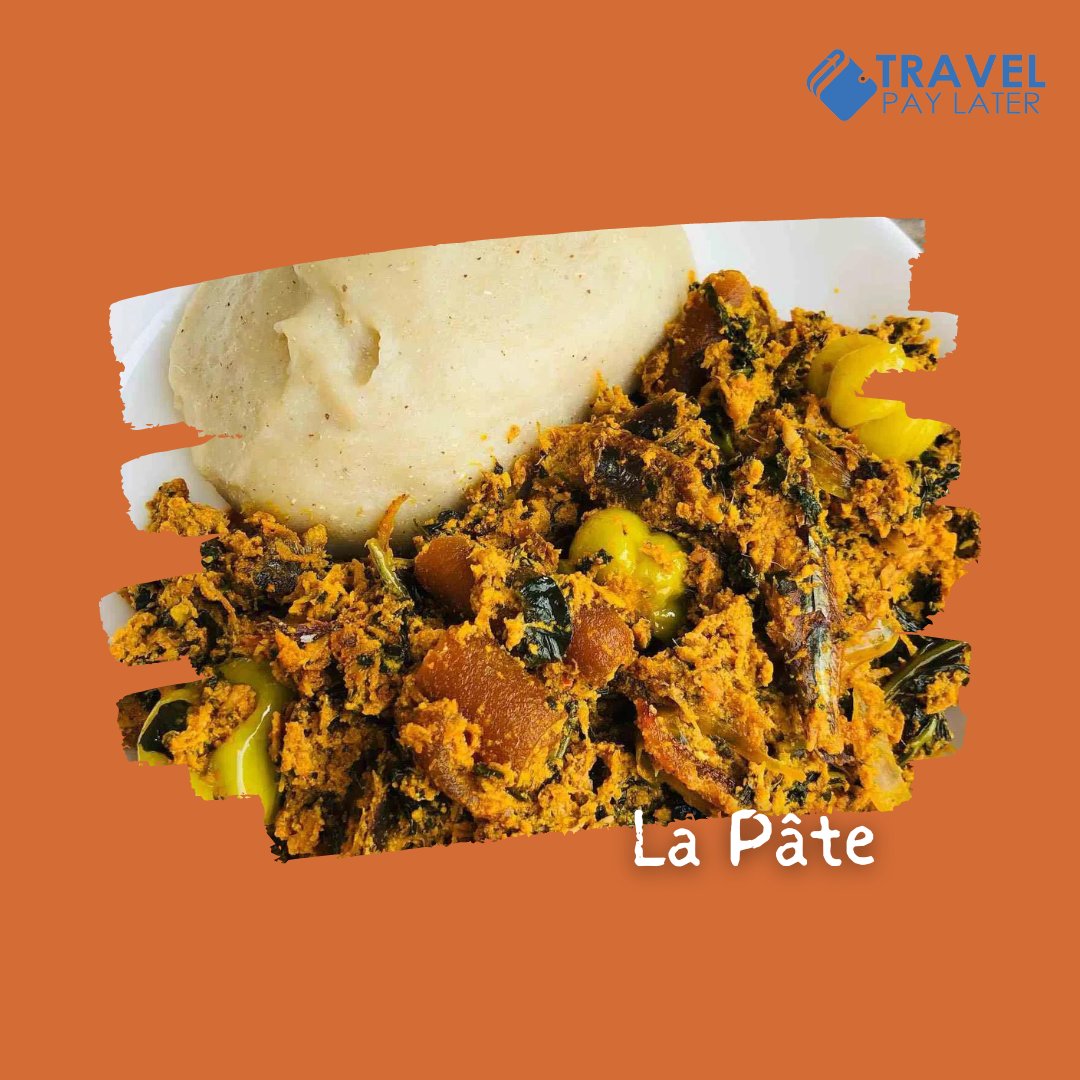 flytpl's tweet photo. La Pâte is a Togolese staple food made from fermented corn or millet dough. It's often served with various sauces made from vegetables, meat, or fish, creating a flavorful and satisfying meal.
#travelfood #Togo #food #travelpaylater #vacation #CAMON30Series #Selia #Tsunami #Taiwan #CristianoRonaldo #Dollar