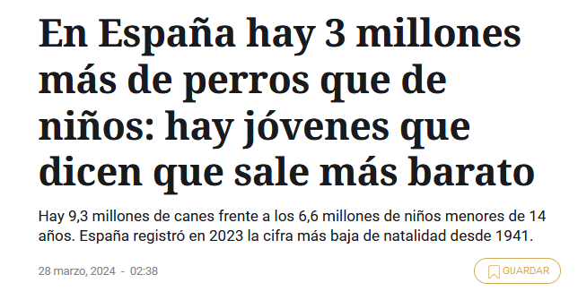 Y no, no es por el derecho al aborto, es por las condiciones materiales de existencia; la precariedad laboral, la estafa en el acceso a la vivienda, la incertidumbre vital, la imposibilidad de pensar en proyectos de vida.