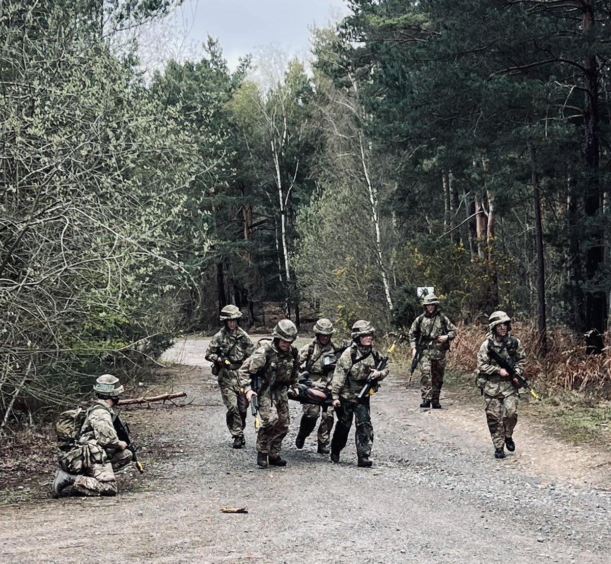 RSM Frimley Park (@rsm_frimleypark) on Twitter photo 3 days in the field for the Master Cadets, putting their Med training to the test with a casualty extraction.
<a href="/CTCFrimleyPark/">CTC Frimley Park</a>
<a href="/ArmyCadetsUK/">Army Cadets UK</a>
<a href="/SO1_Cadet_MedFA/">HQ Army Cadets Medical and First Aid</a> 3 days in the field for the Master Cadets, putting their Med training to the test with a casualty extraction.
<a href="/CTCFrimleyPark/">CTC Frimley Park</a>
<a href="/ArmyCadetsUK/">Army Cadets UK</a>
<a href="/SO1_Cadet_MedFA/">HQ Army Cadets Medical and First Aid</a>