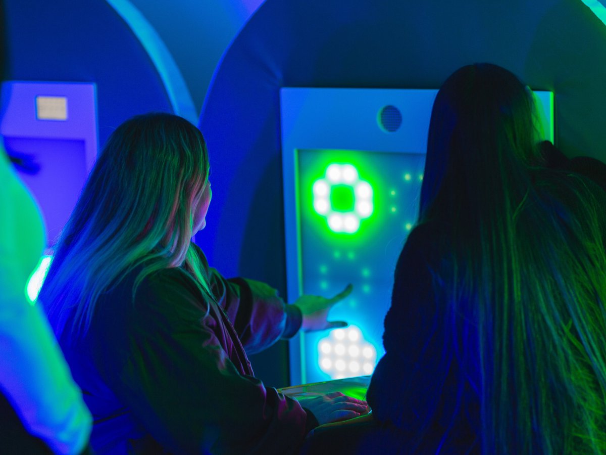 We've been filming in our brand-new Sensory Room last week with our University Centre Early Years Students! 🙌 The Sensory Room offers several interactive learning aids which will be an important asset for our students who are studying at our University Centre & College. 🌟