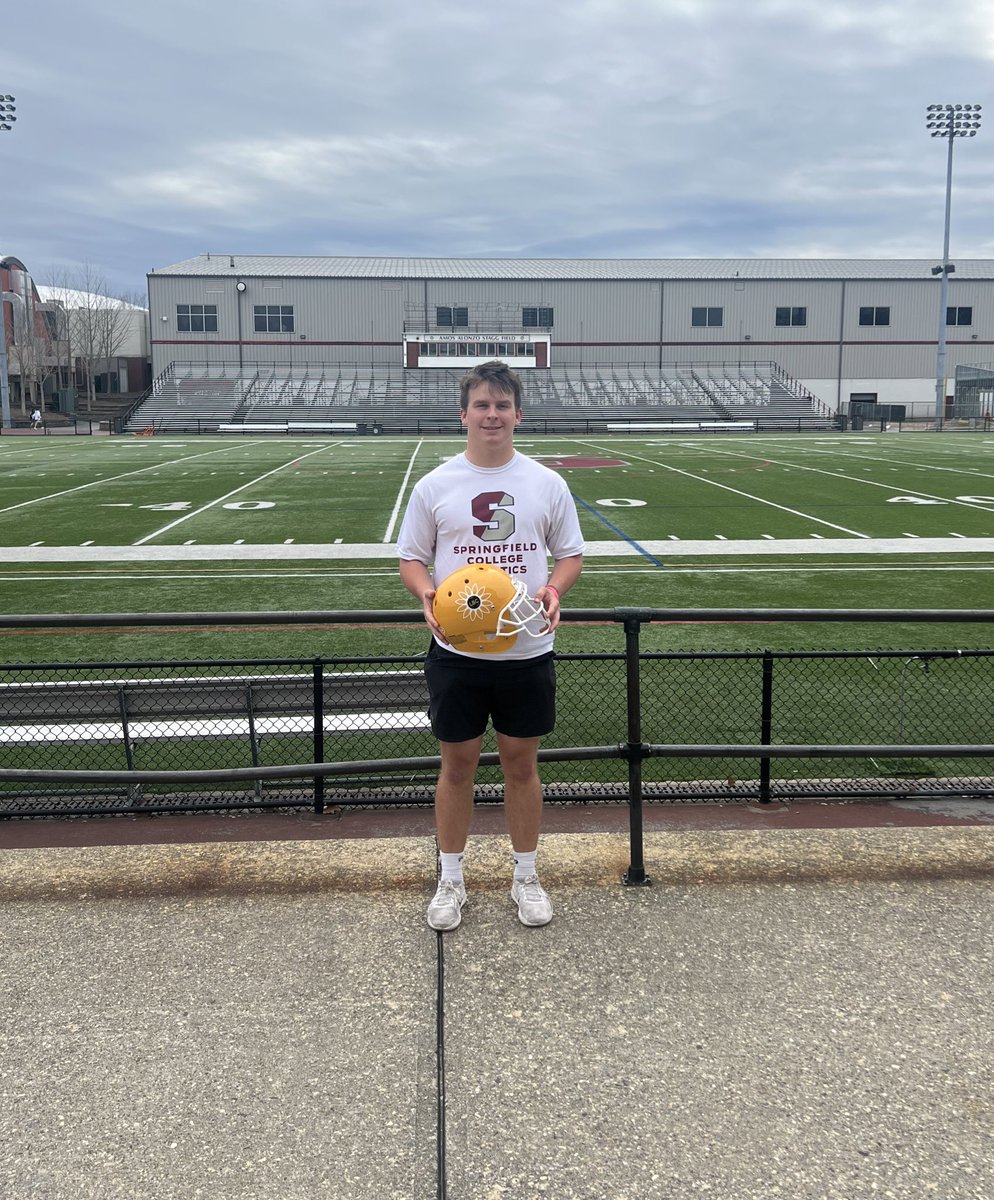 Congratulations Andrew for EARNING the LBC Yellow Helmet from your teammates‼️ Andrew’s attitude and effort has shown up every day this Spring and he continues to make others around him better‼️🔻 #SHOWUP #BTB
