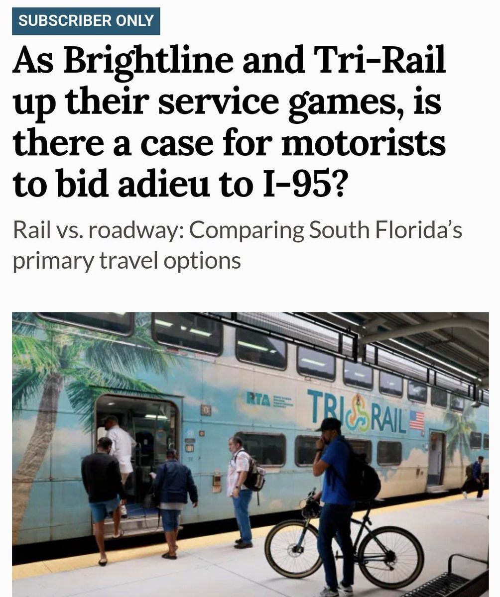 Simply put, people like trains! I'm convinced that most Americans only drive because they have to, not because they want to. If presented with reasonable, safe, and convenient alternatives, many will opt to not drive.