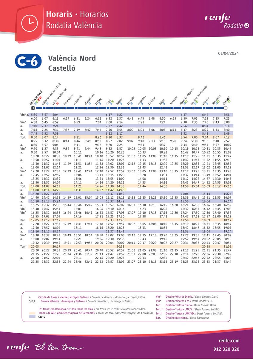 Cercanías València tweet media