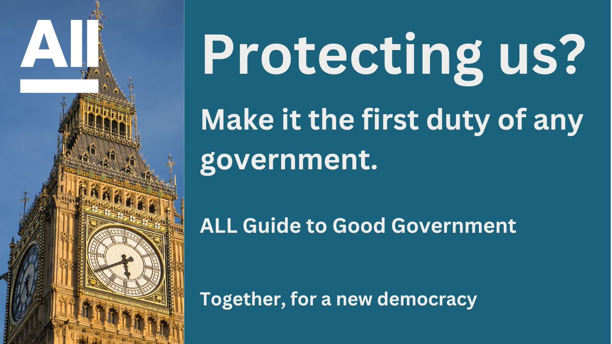 The first duty of any government is to ensure the safety and well-being of its citizens. #ResetDemocracy alliancenow.uk/home/civil-soc…