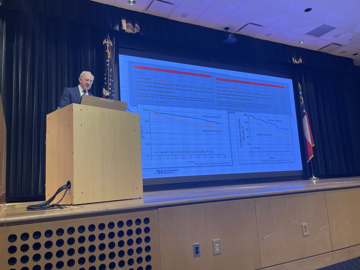 Honor to host Dr. Robert Bonow speaking about aortic valve disease at Georgia Heart Institute Grand Rounds this morning.