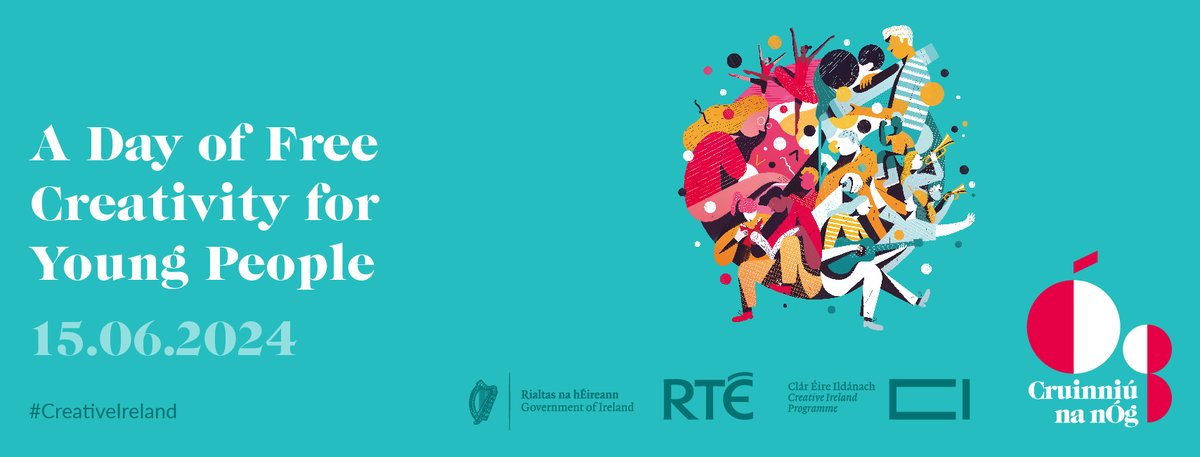 Cruinniú na nÓg takes place on 15 June this year! Do you want to include an event for under 18s in our #CruinniúnanÓg Cork City programme? Complete the online form now 👉 corkcity.submit.com/show/325. Deadline for printed programme 12/04. #CreativeIreland #LoveCork @corkcitycouncil