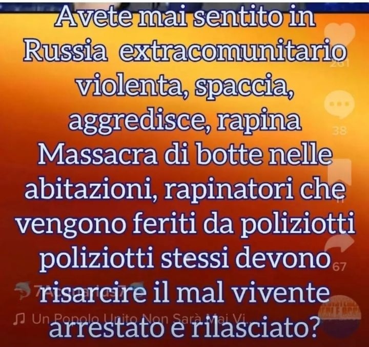 Lara20838926300's tweet photo. 𝙄𝙉 𝙄𝙏𝘼𝙇𝙄𝘼 𝙎Ì ❗
...è all'ordine del giorno.... 
Per il PD, partitelli di sinistra e le toghe rosse vale di più un immigrato che violenta e ruba invece che un cittadino italiano onesto. 🤡🤡🤡 https://t.co/WJhfVWrm2c