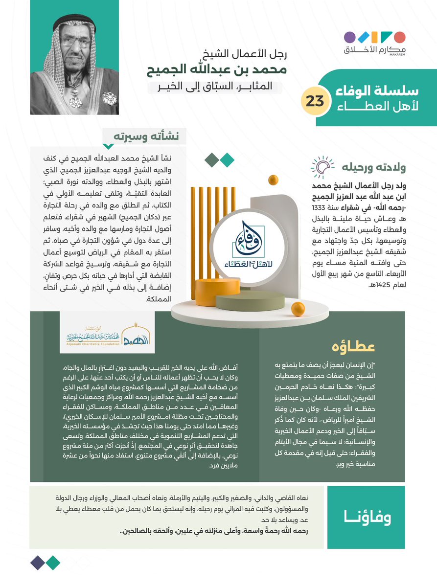 جمعية مكارم الأخلاق tweet media