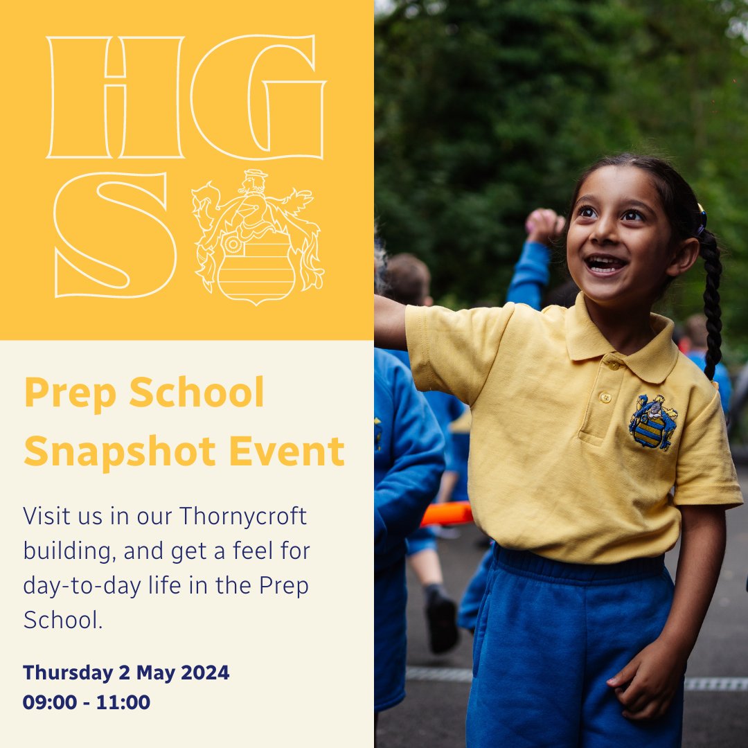 Immerse yourself in Prep School life at our Snapshot Event! 🎒 Meet our team, explore classrooms and facilities, and learn about admissions, co-curricular activities and more. 📚 We’ll also be on hand to answer any questions you may have.🌟 🔗forms.gle/1sd1JP76ai4FMn…