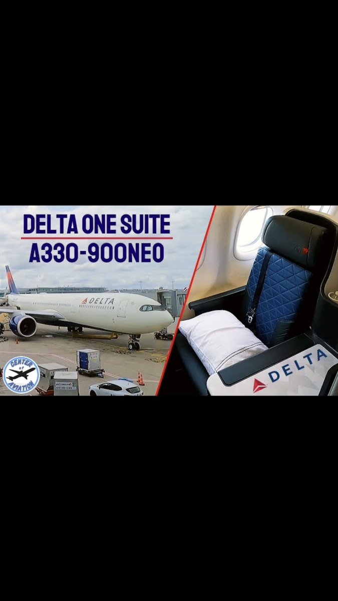 NEW DELTA ONE SUITES on Airbus A330-900neo ✈️ Trip Report Paris to ATL youtu.be/rpbwW1j_ATY?si… #centerofaviation #avgeek #aviation #avgeeks #planespotting #planes #planespotter #aviationgeek #aviationlovers #a330neo #airbus #airbus330 #AirbusA330neo #tripreport