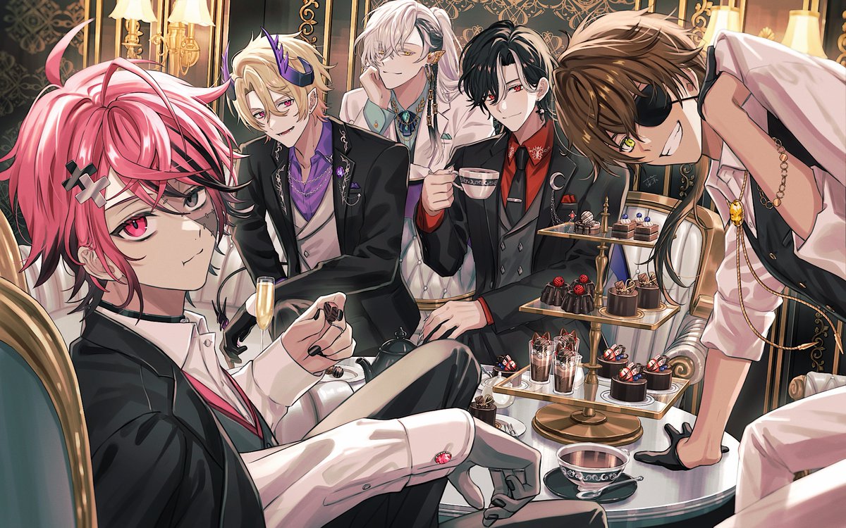 Azuma_Hatori's tweet photo. #欲望はぜんぶ口に出したほうが仕事につながる
格好良いお兄さんと一枚絵が得意です🙌

・お誕生日グッズやボイスのビジュアル担当したい！
・ゲームのキャラデザやりたい！
・いつかアークナイツのお仕事がしたい！
・BL関係のお仕事もやってみたい！
よろしくお願いします！！🙇 https://t.co/gUD1njEdui